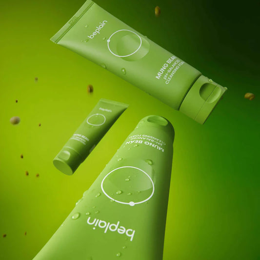 Korean 4-in-1 Skincare Combo | Cleansing Oil+ Pore Clay mask+ Mung Bean Foam+ Pore Tight-up Serum